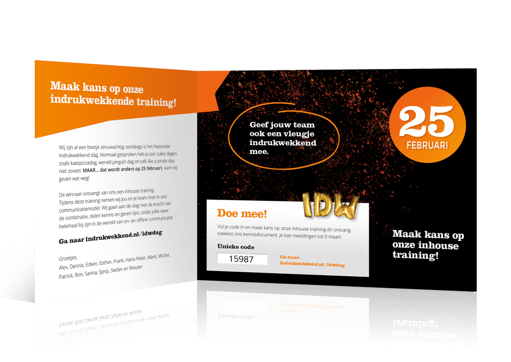 Direct mail kaart